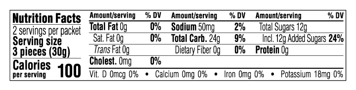 Clif Bloks Energy Chews