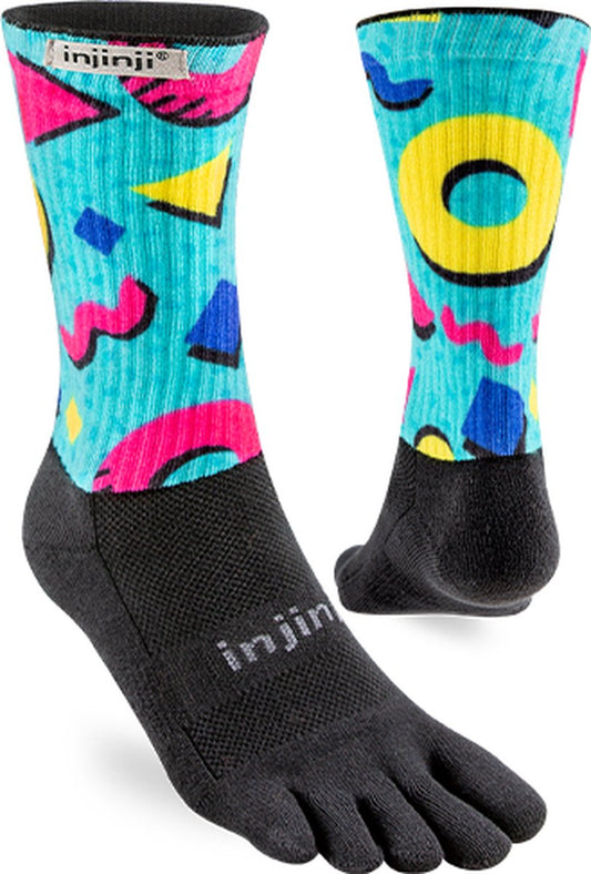 Injinji Trail Midweight Cushion - Crew Toe Socks