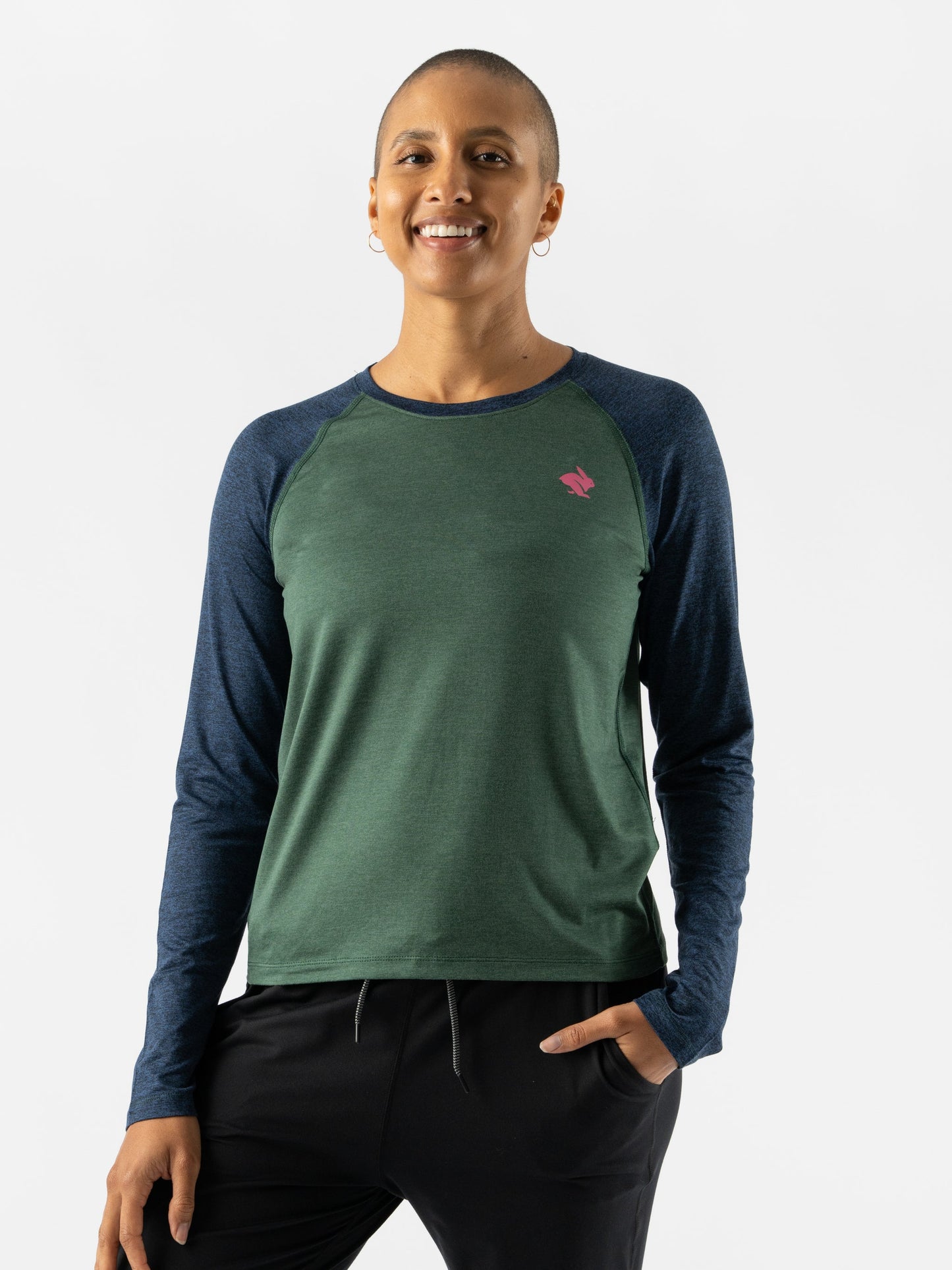 Women's Rabbit EZ Tee LS Cropped